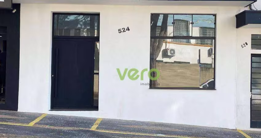 Salão para alugar, 56 m² por r$ 2.061,38/mês - vila pavan - americana/sp