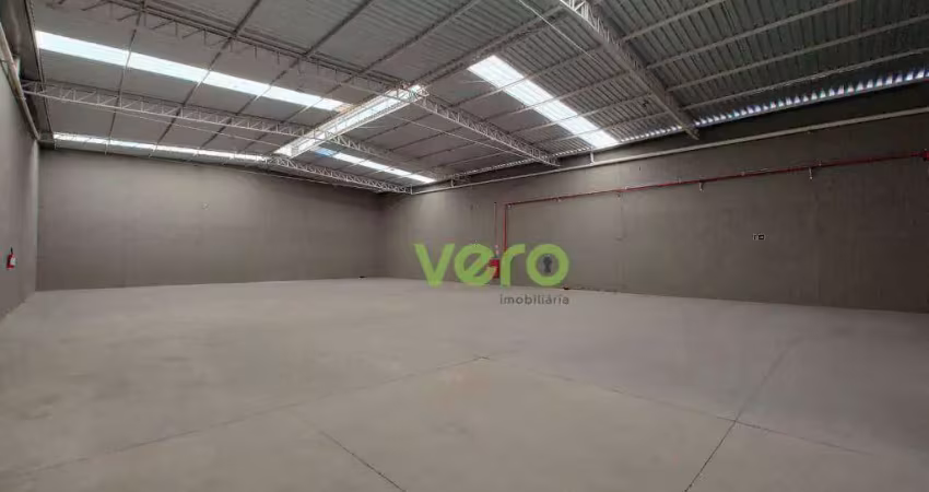 Galpão para alugar, 670 m² por r$ 11.506,75/mês - vila azenha - nova odessa/sp