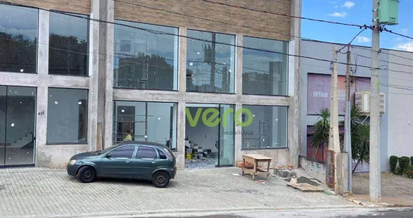 Salão para alugar, 106 m² por r$ 5.030,00/mês - vila jones - americana/sp