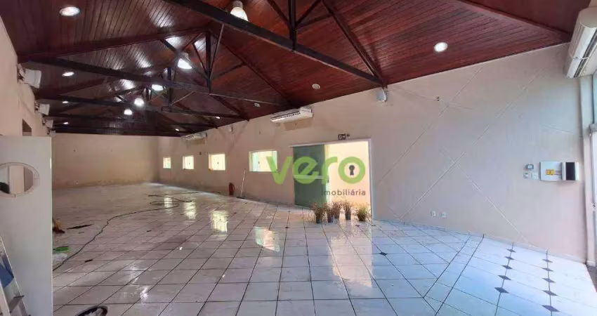 Salão, 400 m² - venda por r$ 1.700.000,00 ou aluguel por r$ 5.020,00/mês - centro - santa bárbara d'oeste/sp