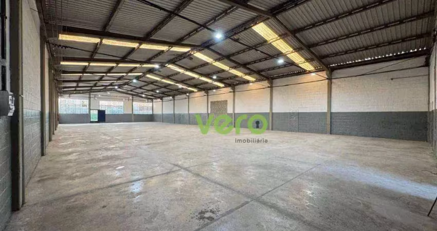 Galpão para alugar, 680 m² por r$ 10.200,00/mês - distrito industrial i - santa bárbara d'oeste/sp