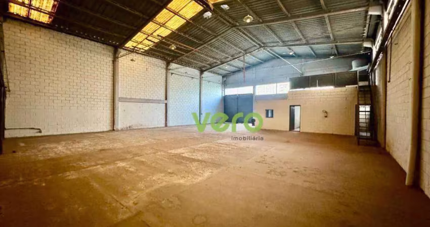 Galpão para alugar, 460 m² por r$ 9.350,00/mês - cidade industrial - santa bárbara d'oeste/sp