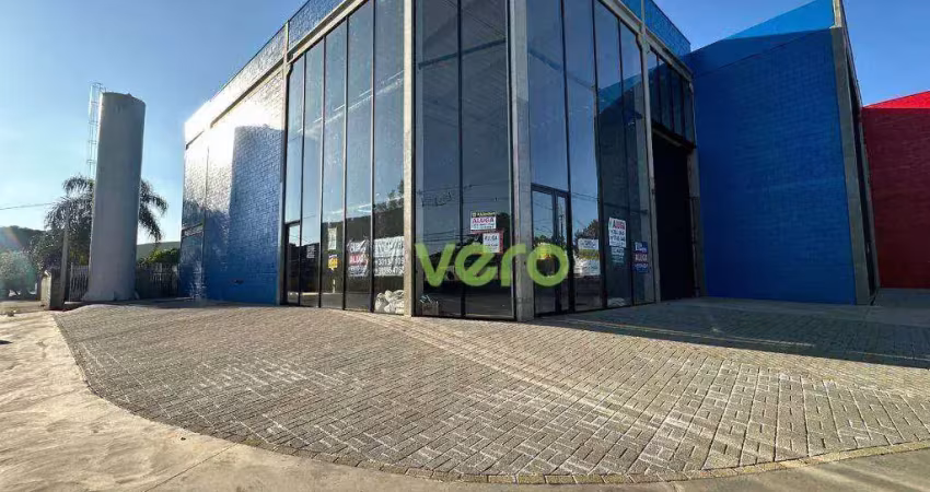 Salão para alugar, 421 m² por r$ 8.500,00/mês - loteamento industrial nossa senhora de fátima - americana/sp