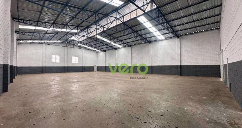 Galpão para alugar, 900 m² por r$ 14.400,00/mês - cintec - santa bárbara d'oeste/sp