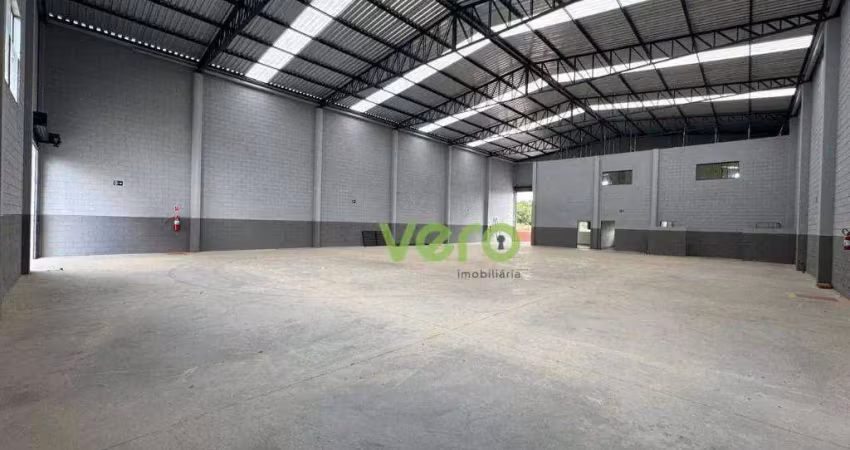 Galpão para alugar, 749 m² por r$ 16.500,00/mês - parque industrial recanto - nova odessa/sp