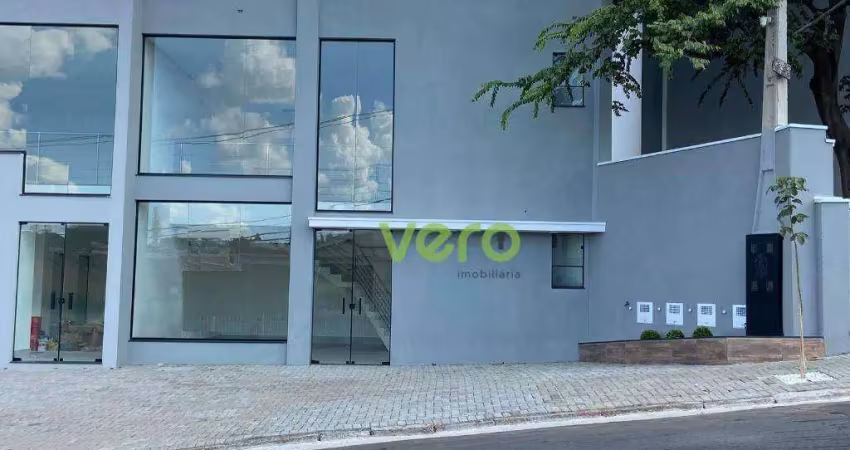 Salão para alugar, 83 m² por r$ 4.000,00/mês - jardim são domingos - americana/sp