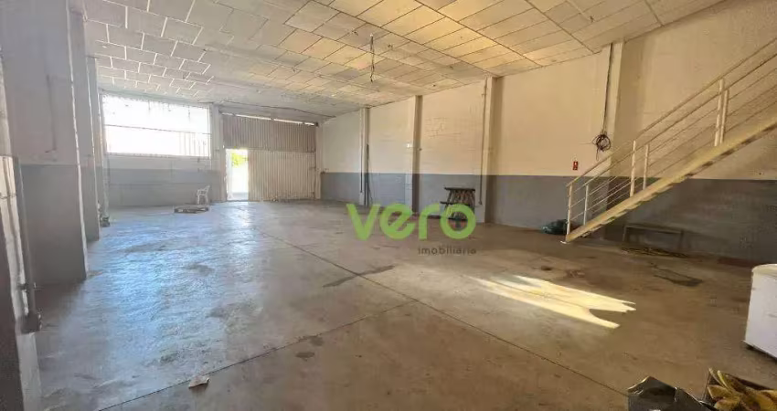 Salão para alugar, 200 m² por r$ 4.500,00/mês - jardim geriva - santa bárbara d'oeste/sp
