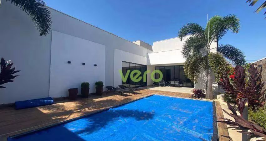 Casa com 3 dormitórios para alugar, 218 m² por r$ 12.140,00/mês - loteamento residencial jardim villagio ii - americana/sp