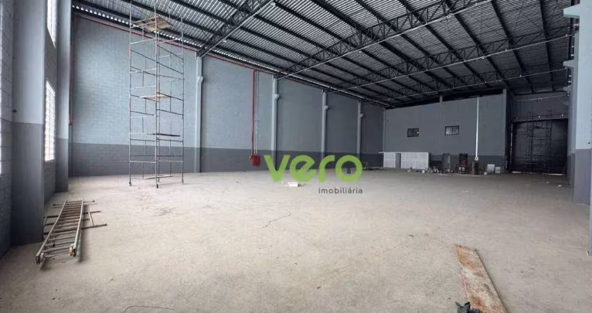 Galpão para alugar, 980 m² por r$ 18.650,00/mês - jardim cedros - santa bárbara d'oeste/sp