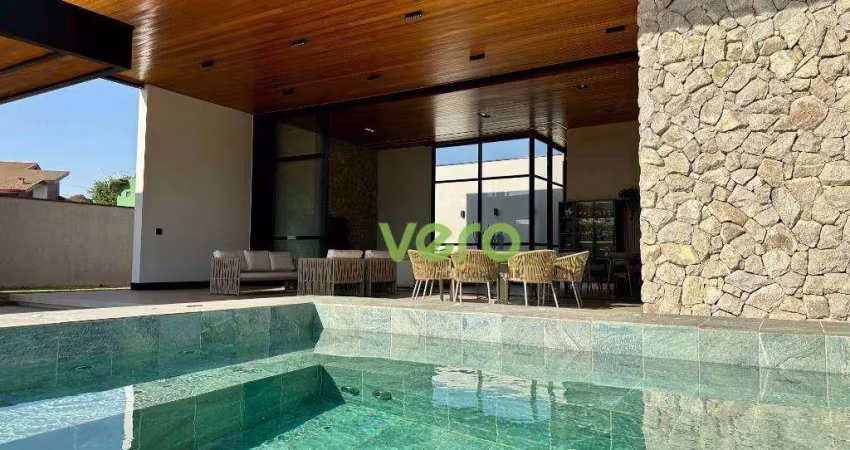 Casa com 3 dormitórios à venda, 342 m² por r$ 2.900.000,00 - recanto da fazenda - nova odessa/sp