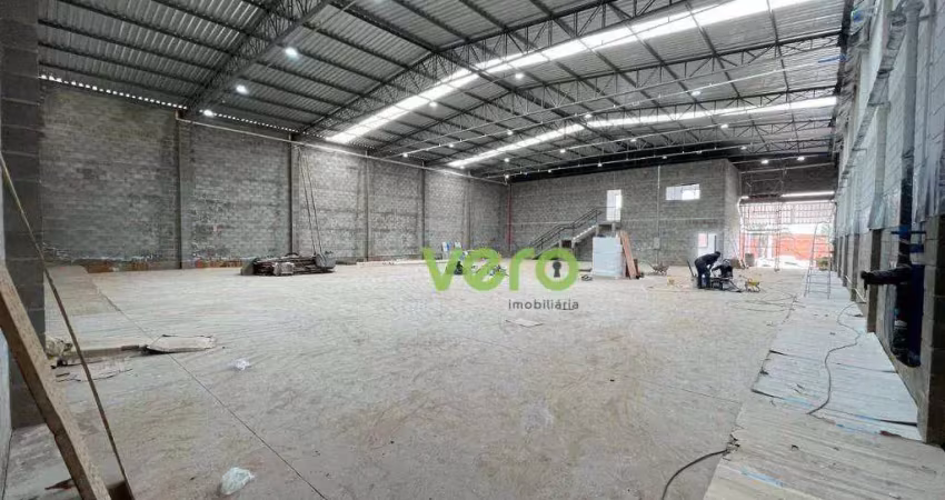 Galpão para alugar, 890 m² por r$ 16.600,00/mês - loteamento industrial salto grande i - americana/sp