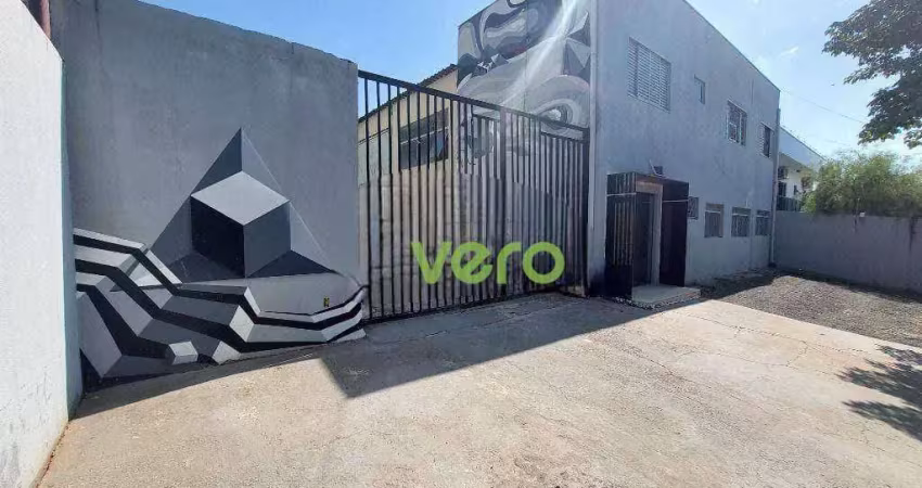 Galpão para alugar, 680 m² por r$ 8.388,00/mês - loteamento industrial salto grande i - americana/sp