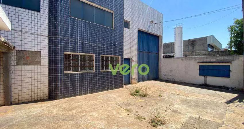 Galpão para alugar, 751 m² por r$ 8.799,00/mês - cidade industrial - santa bárbara d'oeste/sp