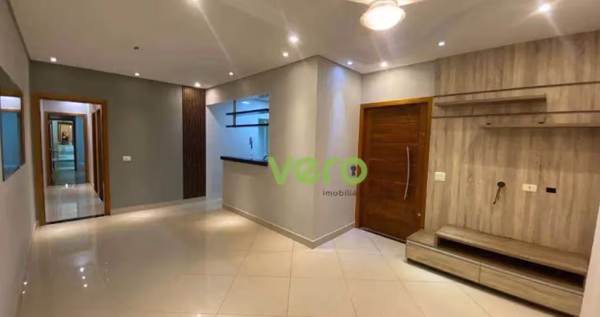 Casa com 2 dormitórios para alugar, 132 m²- jardim boer i - americana/sp