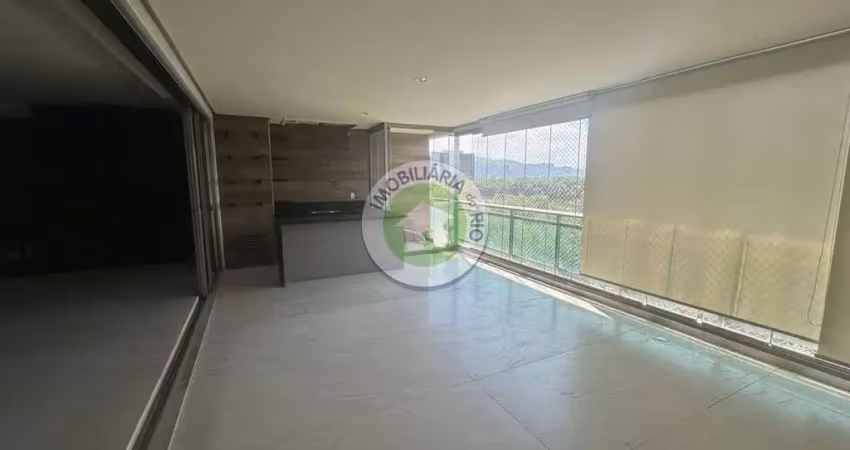 Apartamento de luxo na barra da tijuca: 4 quartos, 4 suítes, 5 banheiros, 3 vagas de garagem e 309,12m² de área.