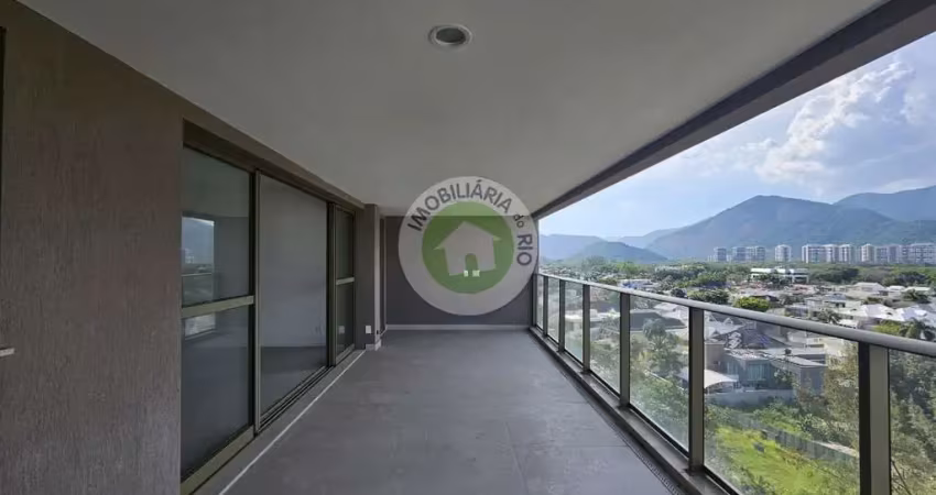 Aluguel de 3 suítes na barra da tijuca, condomínio latitud