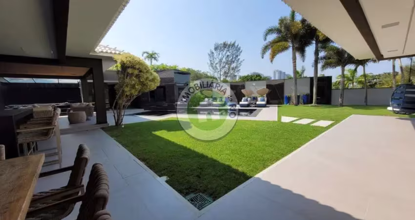 Casa de luxo à venda em condomínio na barra da tijuca - 5 quartos, 5 suítes, 2 salas, 8 banheiros, 4 vagas - rio de janeiro-rj