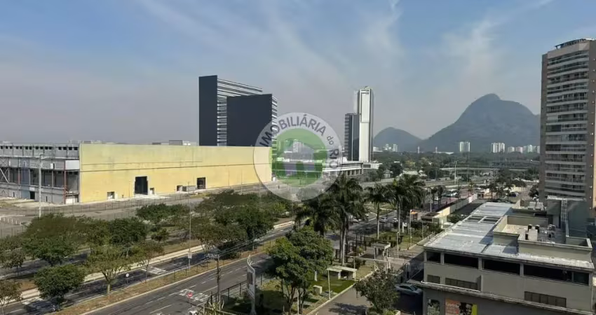 Sala comercial à venda no condomínio na barra olímpica - 1 sala, 1 banheiro, 1 vaga de garagem - rio de janeiro-rj
