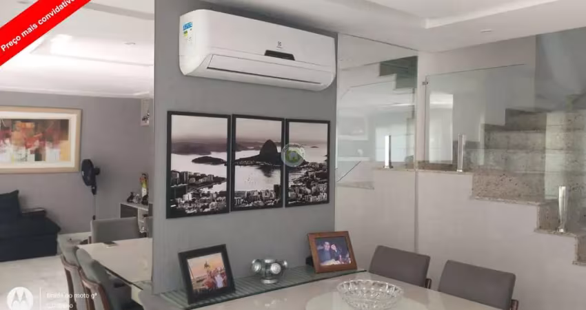 Casa em condomínio em jacarepaguá, rio de janeiro - 3 quartos, 2 suítes, 4 banheiros, 3 vagas - 178m², freguesia, piscina, lazer, pivacidade