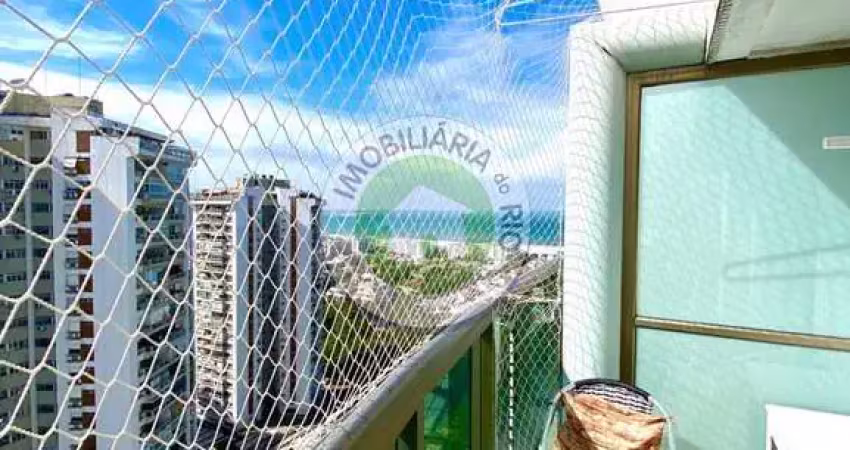 Apartamento de luxo na barra da tijuca: 2 quartos, 2 suítes, 65m² - imperdível!