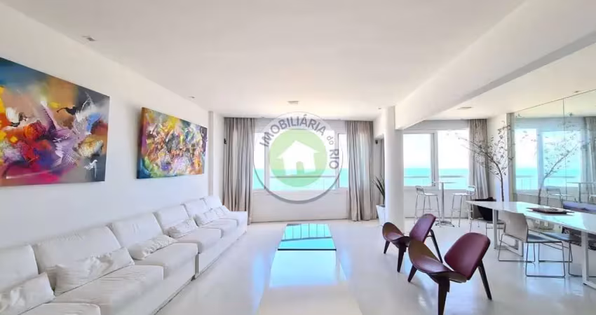 AV ATLÂNTICA POSTO 4 - MARAVILHOSA COBERTURA  DE 3 SUÍTES, TOTALMENTE REFORMADA NA PRAIA MAIS FAMOSA DO MUNDO!!