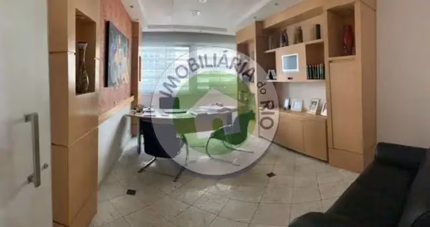 Localização privilegiada, avenida rio branco esquina com rua do ouvidor, duas salas integradas mobiliadas