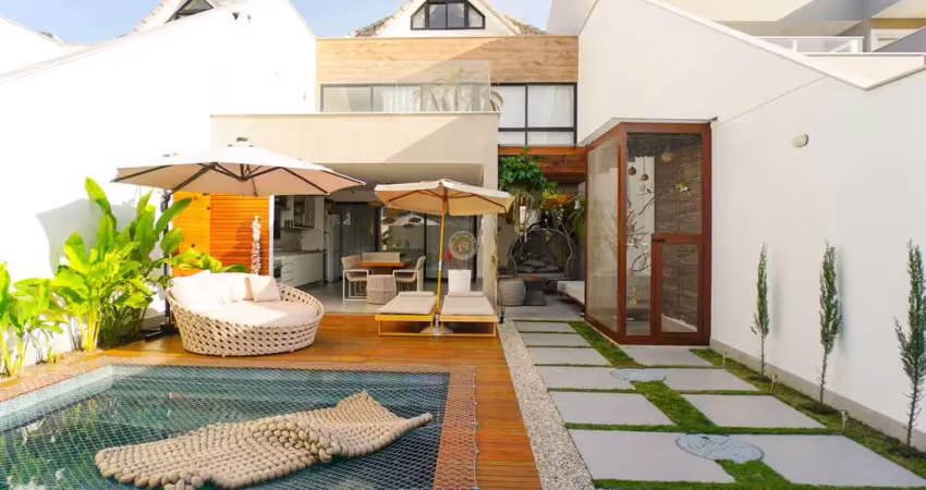 Casa de 400m²,  6 suítes no condomínio rio mar - barra da tijuca