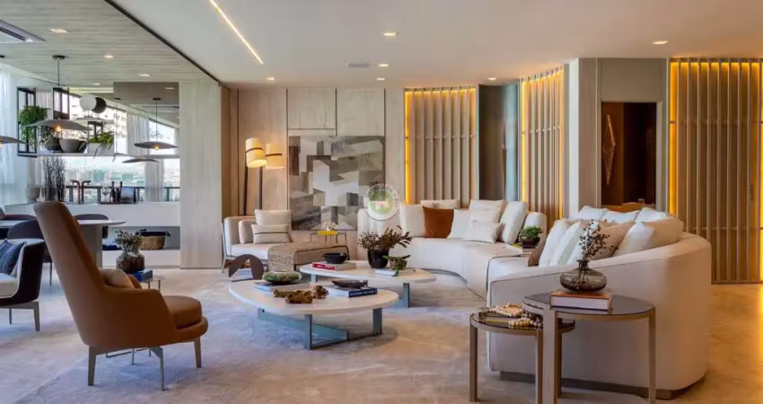 Apartamento de 268m², 4 suítes no condomínio oceana golf - barra da tijuca