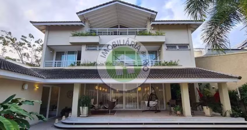 Casa de 1.200m², 4 suítes no condomínio novo leblon - barra da tijuca