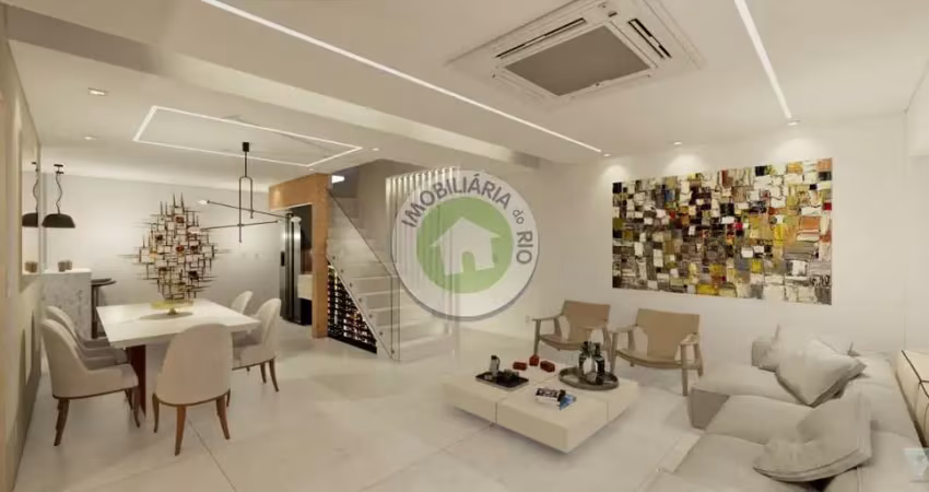 Cobertura de 255m², 3 suítes no condomínio Saint Tropez - Barra da Tijuca