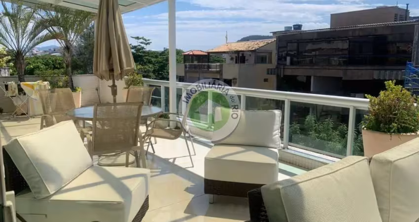 Cobertura duplex de 318m², 3 suítes na rua tenente airton pereira - jardim oceânico