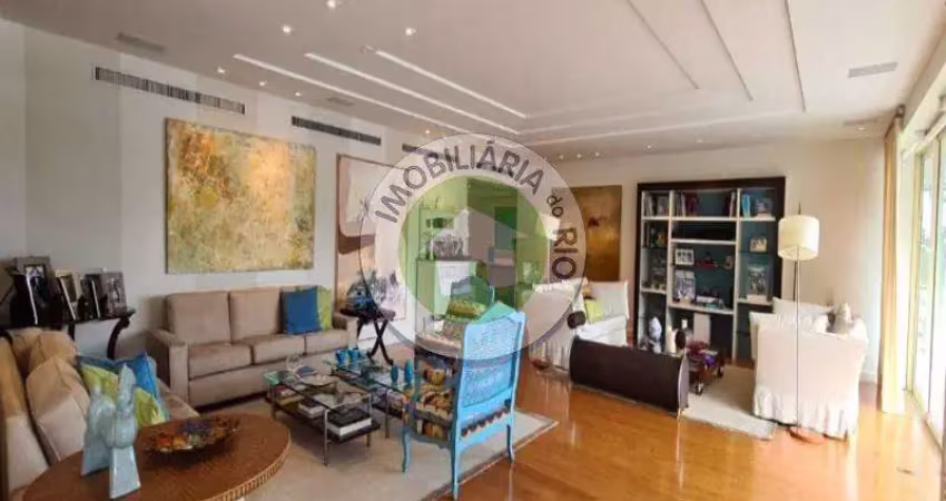 Apartamento com 5 dormitórios à venda, 543 m² por r$ 10.500.000,00 - lagoa - rio de janeiro/rj