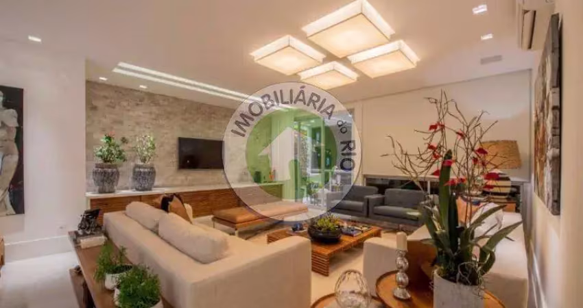 Apartamento à venda, 180 m² por r$ 2.950.000,00 - são conrado - rio de janeiro/rj