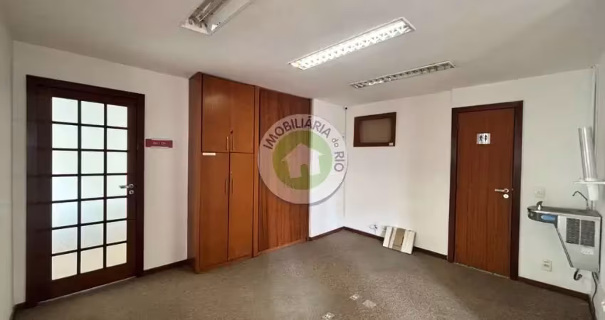 Sala comercial de alto padrão no centro do rio de janeiro - venda ou locação! 2 salas, 150 m² de área.