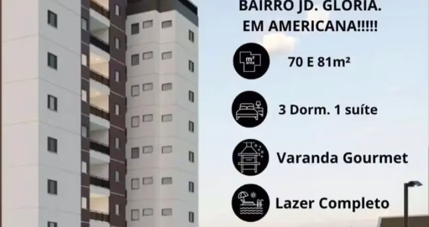 Apartamento 3 dormitórios para venda, vila frezzarim, 3 dormitórios, 1 suíte, 2 banheiros, 2 vagas