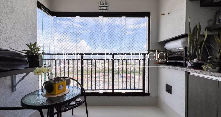 Apartamento 111m²  andar altíssimo com 3 dormitórios Jardim Aquárius - SJC