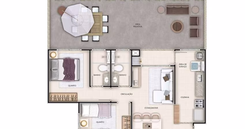 Apartamento para venda  no Bairro Camaquã em Porto Alegre