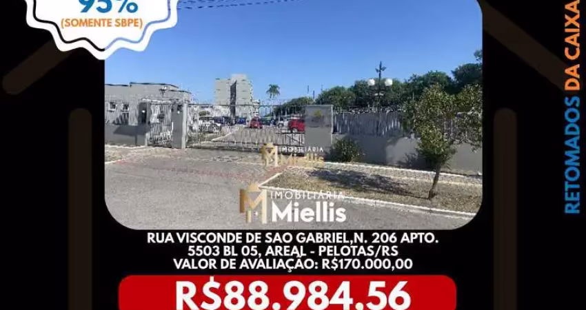 Imóvel retomado caixa no bairro areal em pelotas - oportunidade única!
