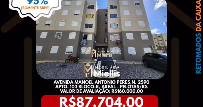 Imóvel retomado caixa no bairro areal em pelotas - oportunidade única!