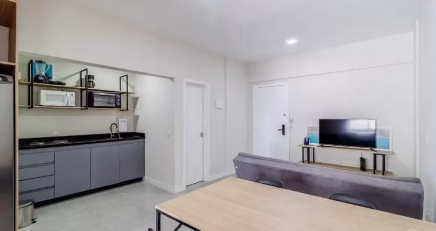 Lindo apartamento de 1 dormitório no centro de florianópolis