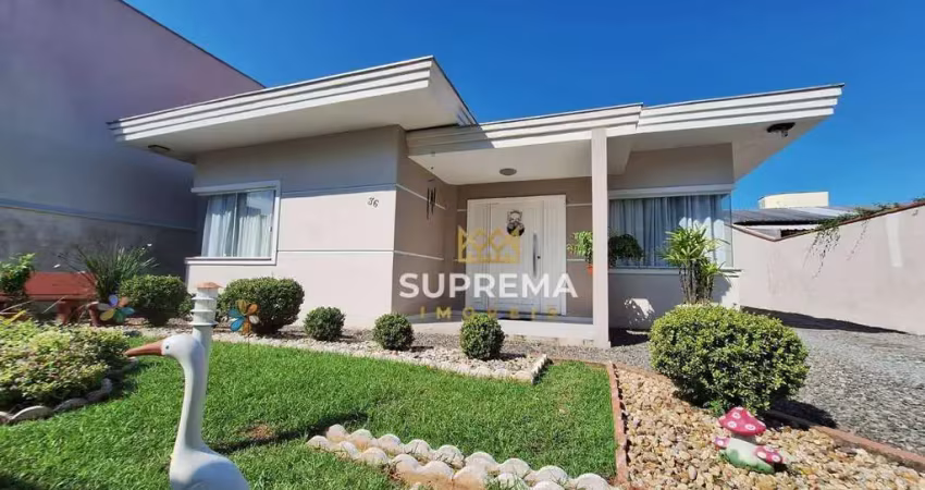 Casa com 3 dormitórios sendo 1 suíte  à venda, 112 m² por r$ 799.000 - iririú - joinville/sc