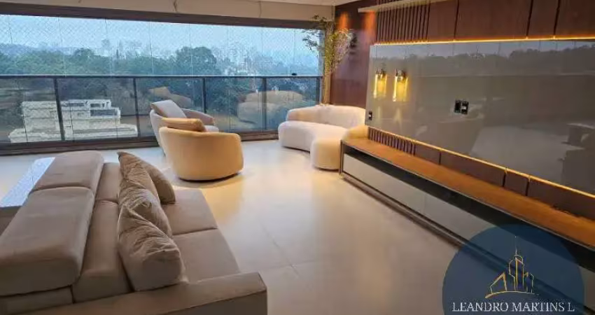 Lindo apartamento alto padrão mobiliado com 3 suítes - parque global