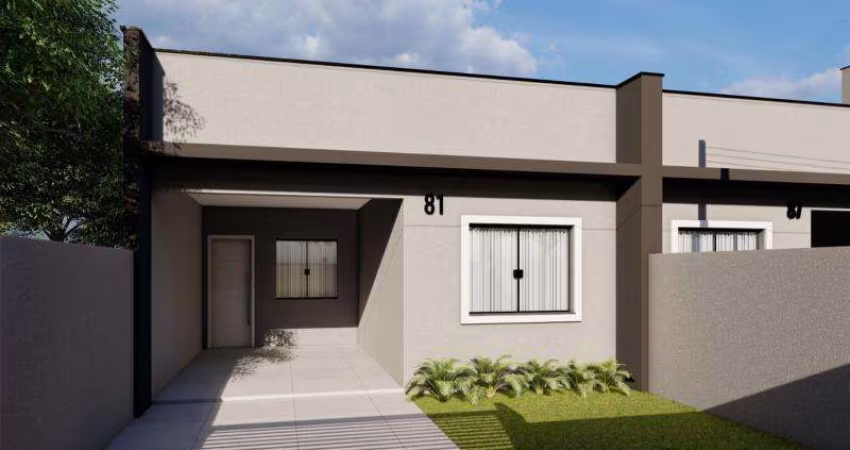 LINDAS CASAS NO BAIRRO TINDIQUERA EM ARAUCARIA
