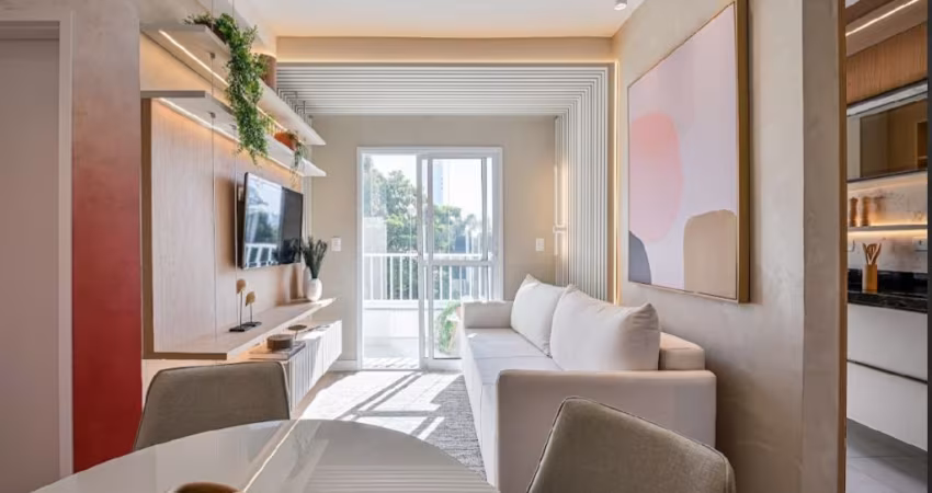 Apartamento 2 dormitórios ( 1 suíte), 1 vaga, lazer, Jardim Oriente, São José dos Campos.