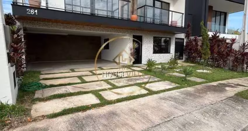 Casa sobrado, 3 dormitórios(sendo 3 suítes), 388m², condomínio verana.