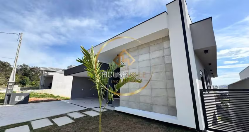 Casa térrea, 3 dormitórios ( 3 suítes) ,2 vagas, condomínio verana, sjc.