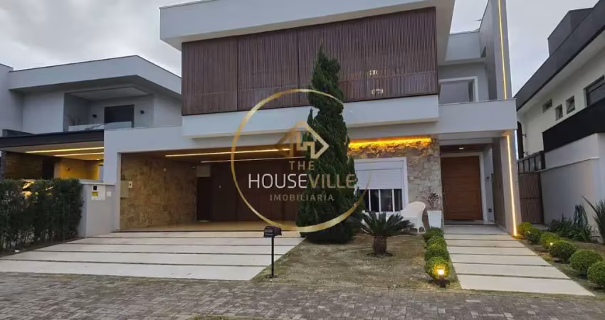 Sobrado em condomínio, 4 suítes, 457m², condomínio jardim do golfe 3.