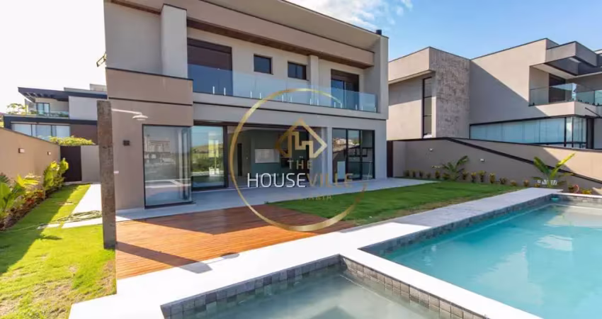 Casa sobrado, 4 dormitórios( 4 suíte), 325m², condomínio alphaville, sjc.