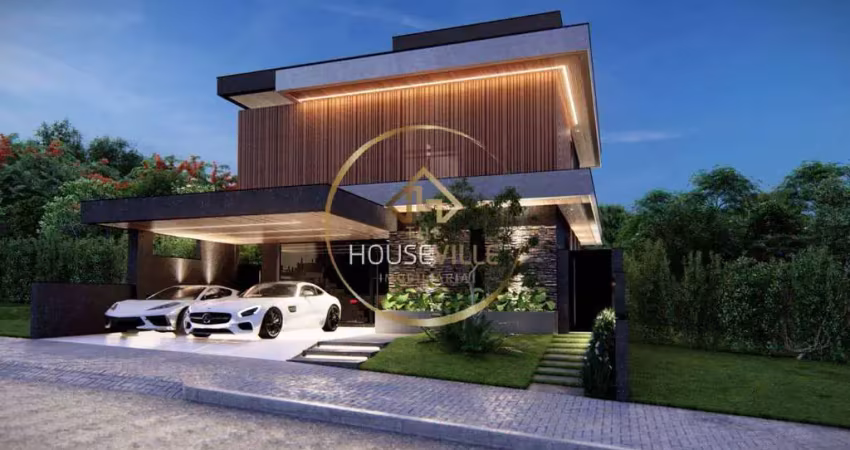 Terreno plano com projeto em condomínio, 252m², condomínio rudá.