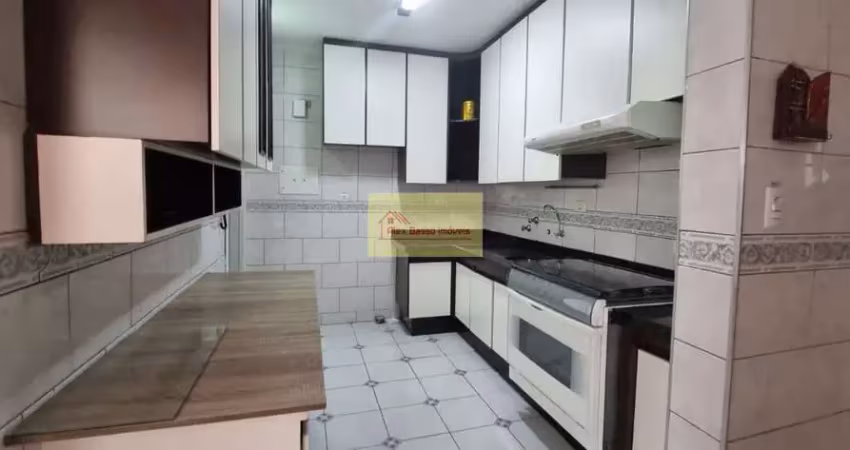 Apartamento para locação no Centro de São Bernardo do Campo-SP: 2 quartos, 1 sala, 2 banheiros, 1 vaga, 85m²!
